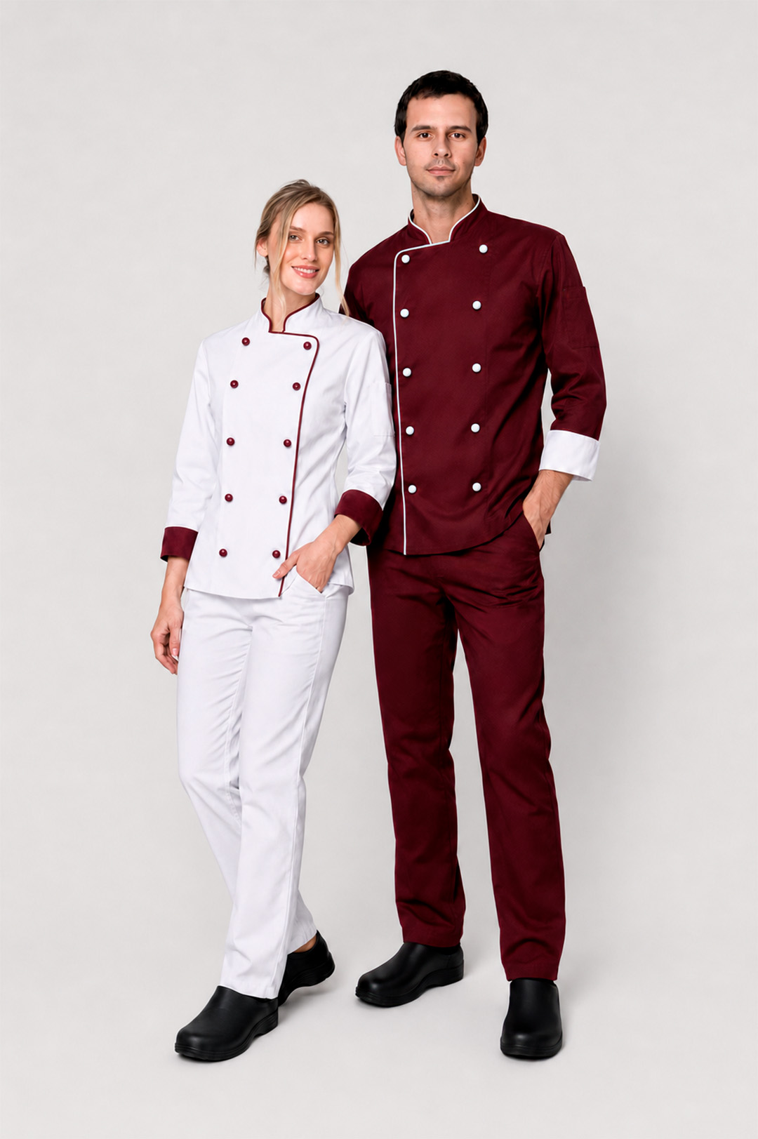 Chaqueta Brooklyn bordo HM