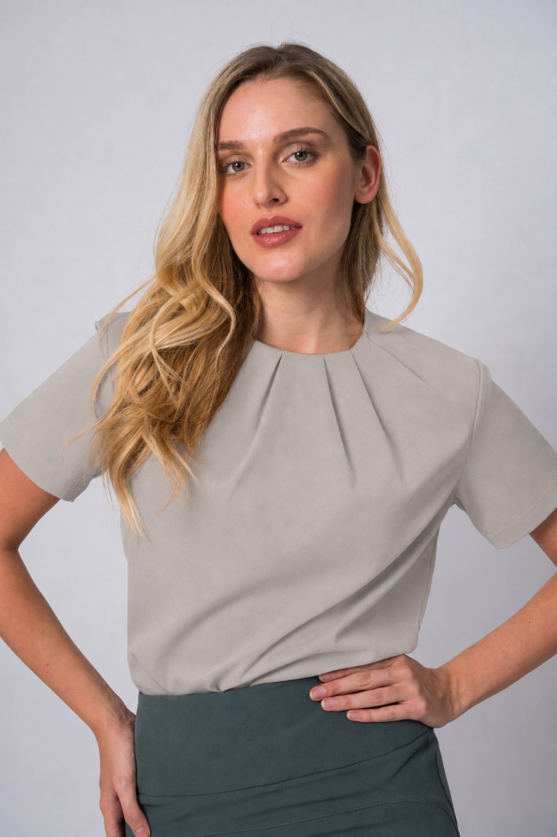 Blusa de mujer con tablas en cuello Soul de SFU