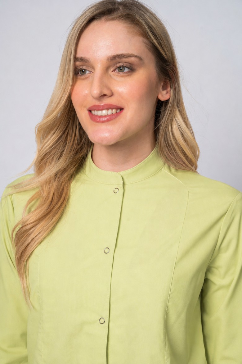Chaqueta Laurin estetica detalle del cuello
