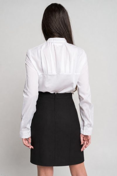 Camisa Natalie Cole de mujer con falda Nina en negro