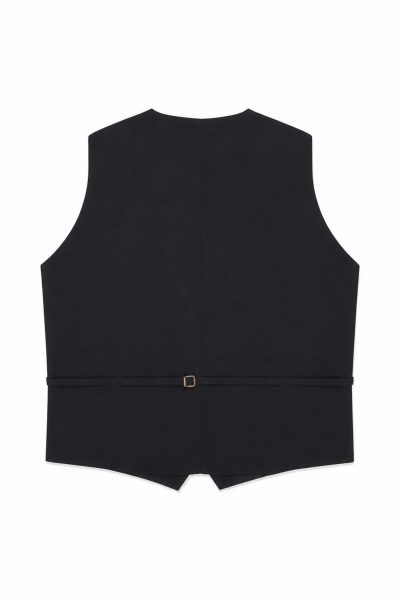 A502 Chaleco Duke 4 Chaleco Duke negro vista trasera con regulador