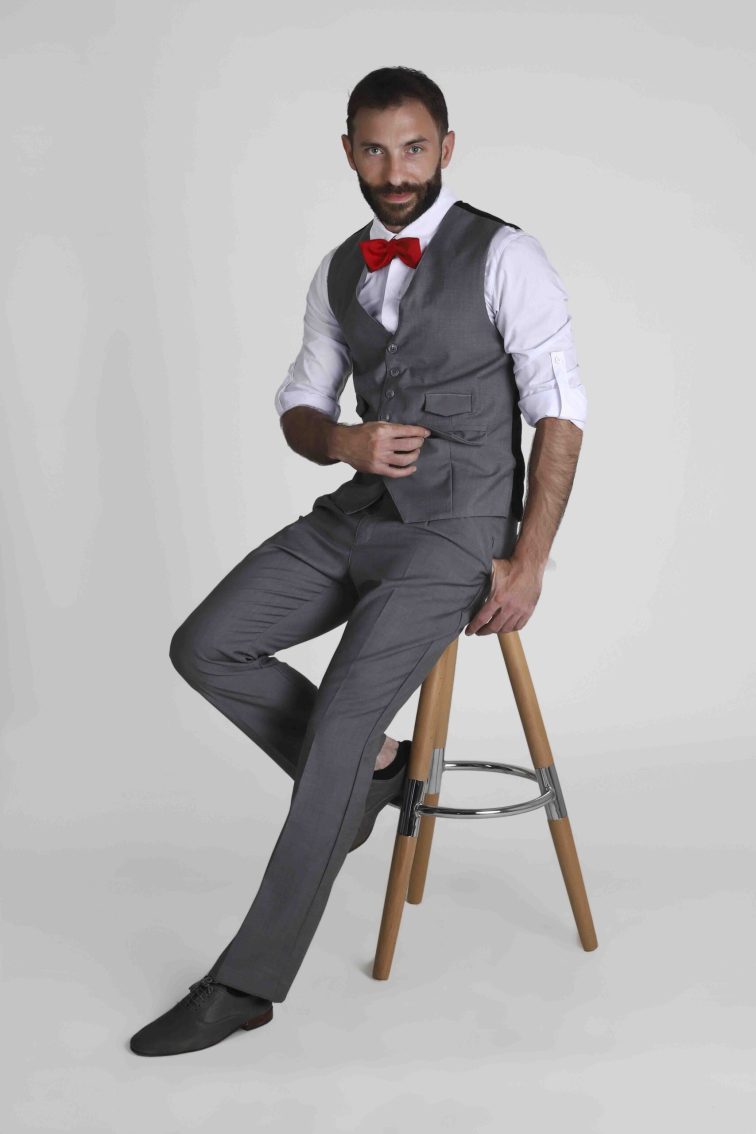 SFU uniforme hotelero de vestir gris – Songs For Uniform